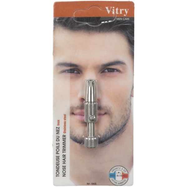 TONDEUSE VITRY POIL NEZ INOX