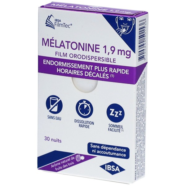 MELATONINE FILMTEC 1.9MG ORODISP30