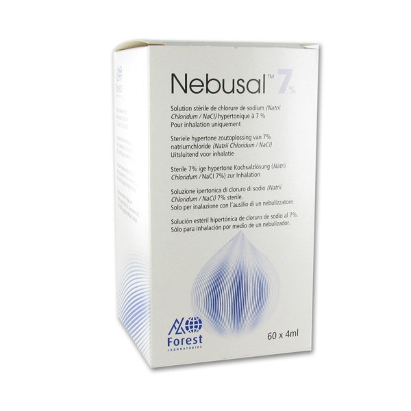 NEBUSAL 7% NACL AMP 4ML X60