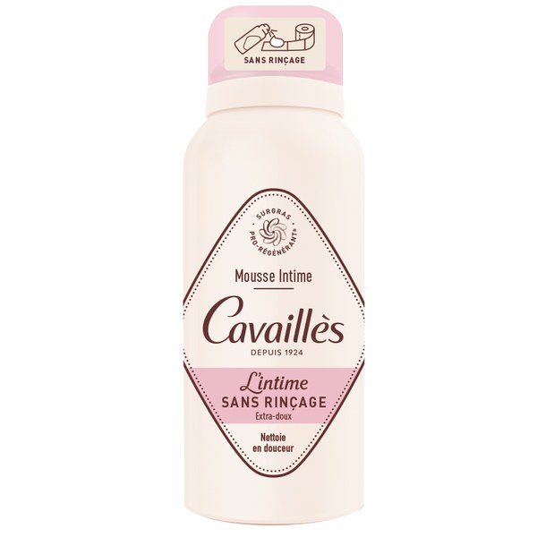 Mousse Intime sans rinçage  Extra doux — 100 ml